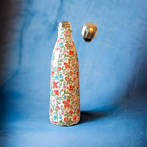 Starbucks S'well Liberty of London Water Meadow Floral Ditzy 17 oz Bottle New - Picture 5 of 12